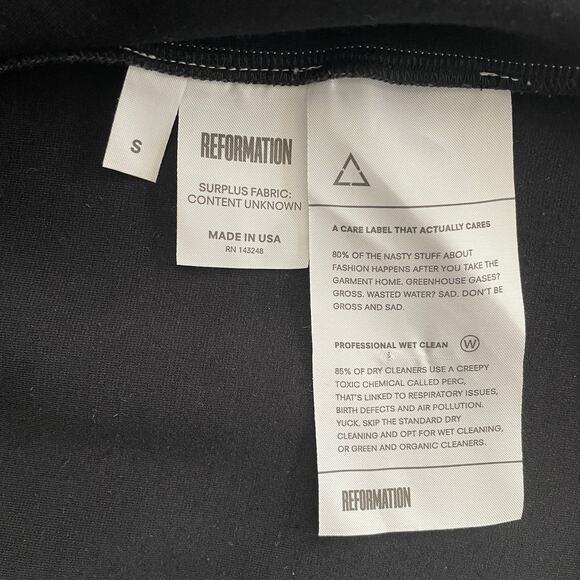 Reformation Crawford Mini Dress Silver Metallic -
Size: Small - Picture 7 of 12